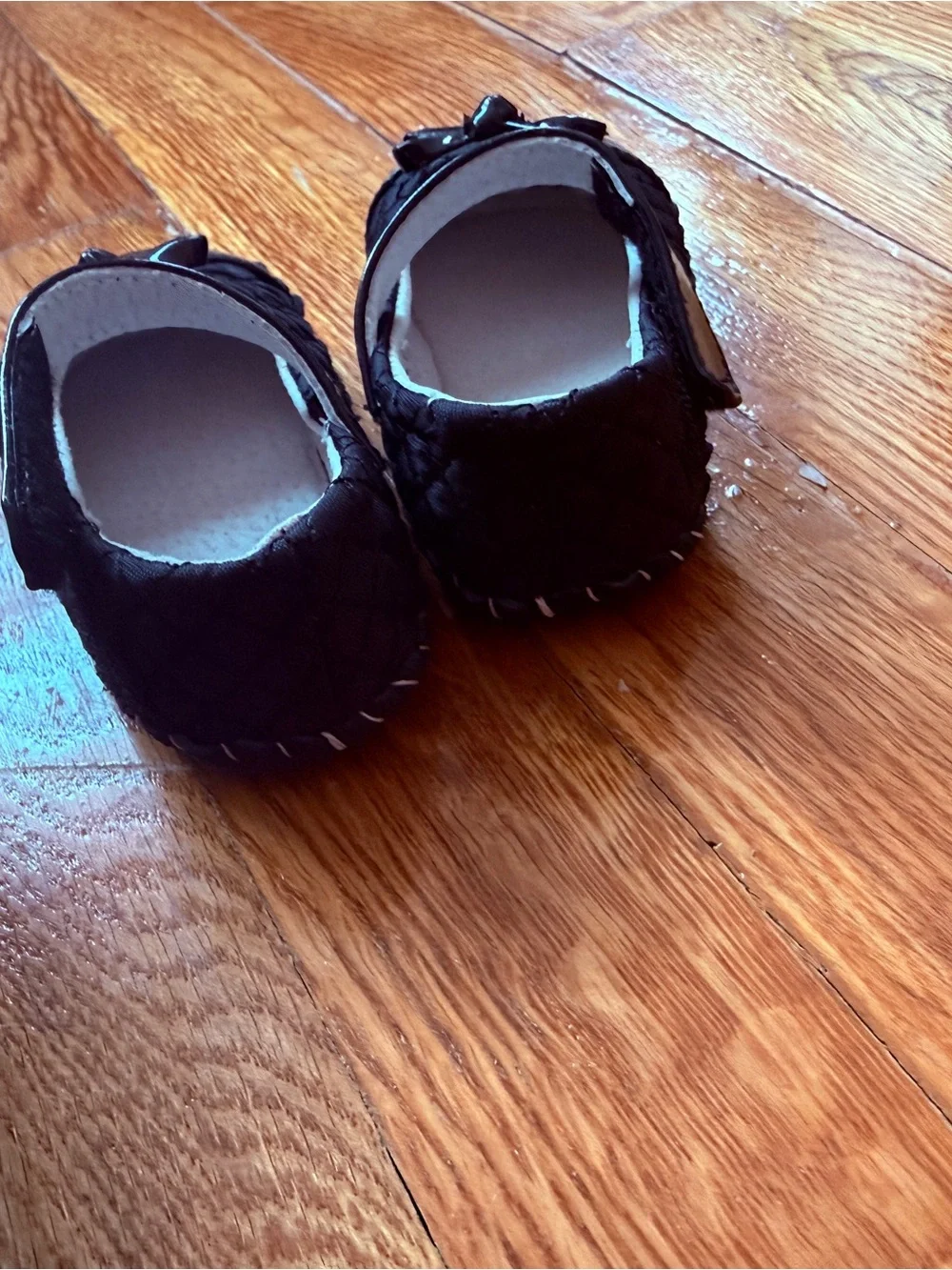 pediped Black Mary Jane Kids Shoes - Soft-Soled Leather